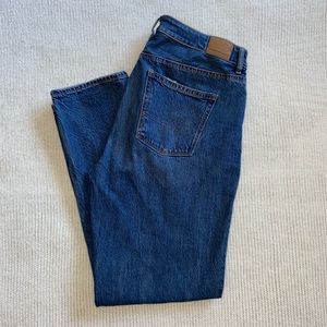 Mom Straight Jean - American Eagle - 8 LONG